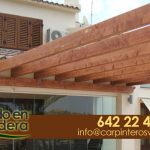 pergola madera