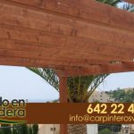 pergola madera